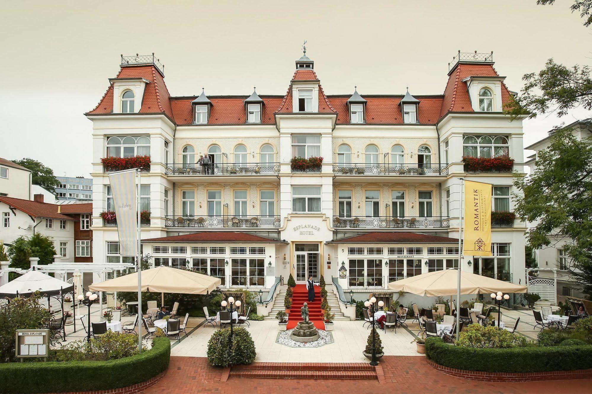 Seetelhotel Villa Esplanade Mit Aurora Heringsdorf (Usedom) Exterior foto