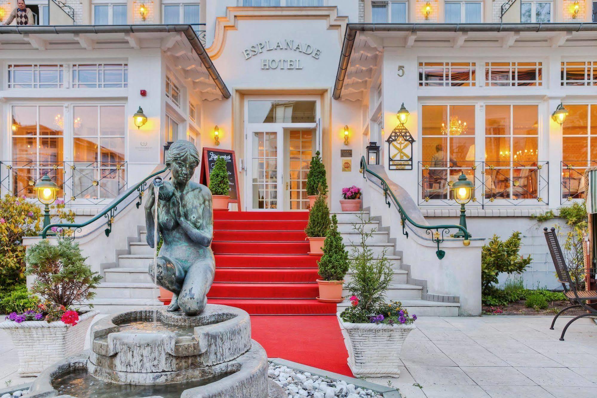 Seetelhotel Villa Esplanade Mit Aurora Heringsdorf (Usedom) Exterior foto