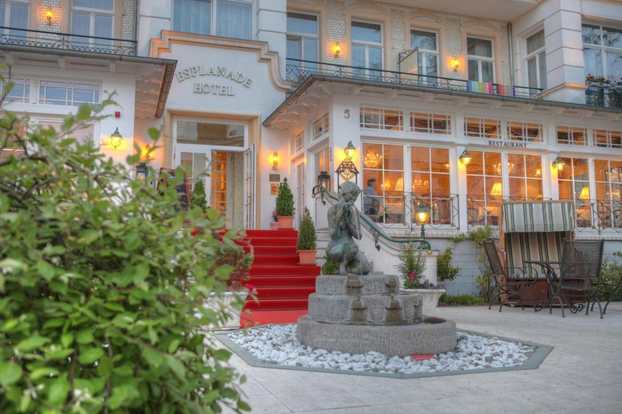 Seetelhotel Villa Esplanade Mit Aurora Heringsdorf (Usedom) Exterior foto